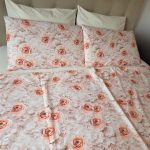 Lenjerie de Pat Grădina Trandafirilor de Iarnă 5D Ariale– Bumbac 100%, Imprimare Digitală, cearceaf elastic/normal - imagine 11