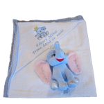 Trusou pentru botez baietel cu Elefant personalizat prin broderie, 13 piese - imagine 3