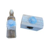 Trusou pentru botez baietel cu Elefant personalizat prin broderie, 13 piese - imagine 12