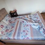 Lenjerie de pat Ariale „Floral Elegance” din bumbac ranforce – 4 piese (220x240 cm) - imagine 8