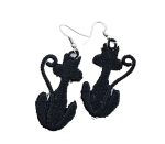 Cercei brodați – accesorii unicat pentru Halloween, creați în atelierul Ariale - imagine 5