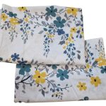 Set 2 fete de perna Flori de Vara Ariale, bumbac, 50x70cm