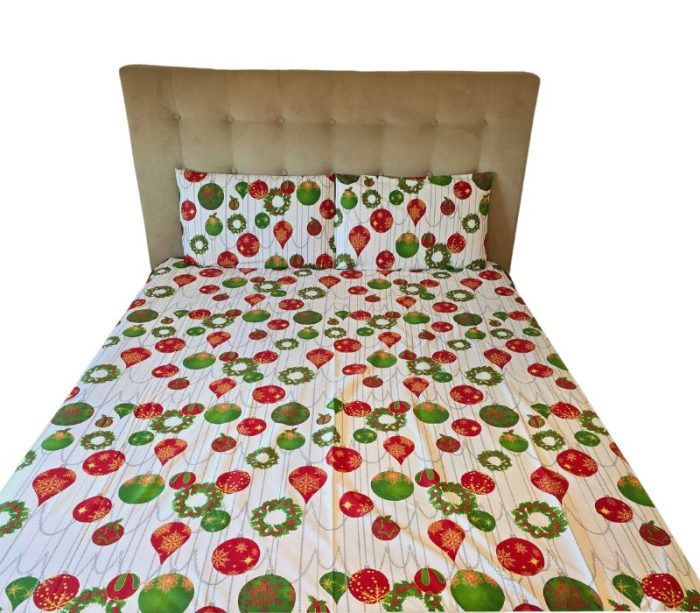 Lenjerie de pat Magic Christmas by Ariale, pentru 2 persoane, 4 piese, bumbac ranforce, 200 x220 cm - imagine 11
