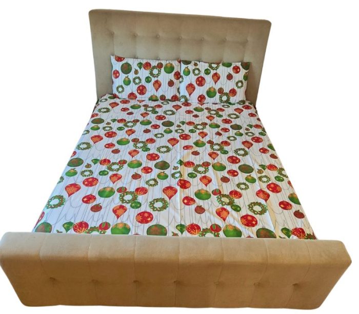 Lenjerie de pat Magic Christmas by Ariale, pentru 2 persoane, 4 piese, bumbac ranforce, 200 x220 cm - imagine 12