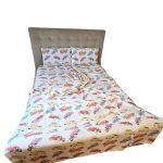 Lenjerie de pat Retro Cars Ariale, pentru 2 persoane, 4 piese, bumbac imprimat digital - imagine 12