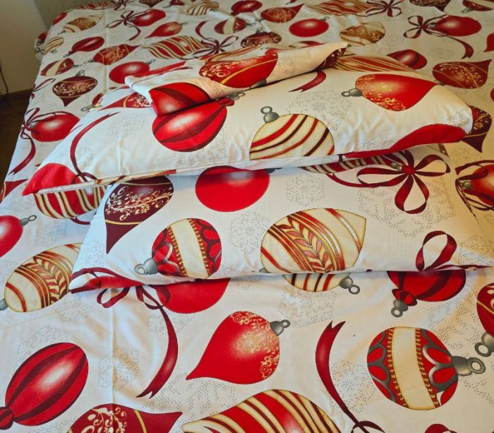 Set de 2 fete de perna Golden Elegance by Ariale, 50x70cm, bumbac ranforce - imagine 15