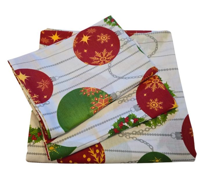 Lenjerie de pat Magic Christmas by Ariale, pentru 2 persoane, 4 piese, bumbac ranforce, 200 x220 cm - imagine 4