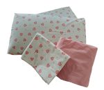 Lenjerie de Pat din Bumbac Ranforce – Inimi Roz, Ediție Specială Ziua Iubirii, pentru 2 persoane, 4 piese - imagine 7