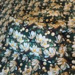 Lenjerie de Pat din Bumbac Ranforce 5D – Flori de Magnolie, Imprimare Digitală Premium, 2 persoane , 4 piese - imagine 2