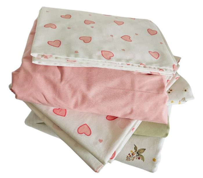 Lenjerie de Pat din Bumbac Ranforce – Inimi Roz, Ediție Specială Ziua Iubirii, pentru 2 persoane, 4 piese - imagine 14