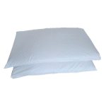 Set 2 fete de perna Gri Elegant cu Buline, Ariale, 50 x 70cm, bumbac - imagine 6