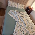 Lenjerie de Pat din Bumbac Ranforce – Eucalyptus Ariale, 4 piese, 2 persoane - imagine 18