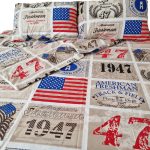 Lenjerie de Pat din Bumbac Ranforce – Liberty Ariale | Stil Urban & Vintage, 4 piese, 2 persoane