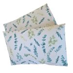 Set 2 fete de perna din Bumbac Ranforce Eucalyptus Ariale, 50 x 70cm