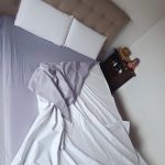 Lenjerie de pat Ariale Gri Elegant cu Buline, pentru 2 persoane, 4 piese, bumbac ranforce - imagine 11