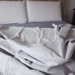 Lenjerie de pat Ariale Gri Elegant cu Buline, pentru 2 persoane, 4 piese, bumbac ranforce - imagine 8