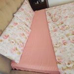 Lenjerie de Pat „Flori pudrate” – Bumbac 100%, Imprimare Digitală, 4 Piese - imagine 29