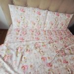 Lenjerie de Pat „Flori pudrate” – Bumbac 100%, Imprimare Digitală, 4 Piese - imagine 38