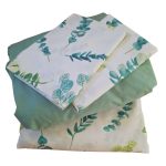 Lenjerie de Pat din Bumbac Ranforce – Eucalyptus Ariale, 4 piese, 2 persoane - imagine 7