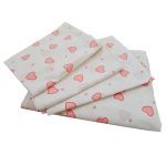 Lenjerie de Pat din Bumbac Ranforce – Inimi Roz, Ediție Specială Ziua Iubirii, pentru 2 persoane, 4 piese - imagine 13