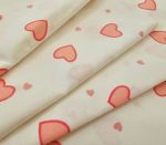 Lenjerie de Pat din Bumbac Ranforce – Inimi Roz, Ediție Specială Ziua Iubirii, pentru 2 persoane, 4 piese