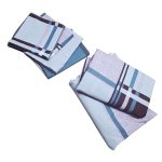 Lenjerie de Pat Geometric Ariale, bumbac, 6 Piese - imagine 5