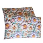 Lenjerie de Pat Margarete Pastelate 5D Ariale– Bumbac, Imprimare Digitală, 4 Piese - imagine 12