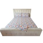 Lenjerie de Pat Margarete Pastelate 5D Ariale– Bumbac, Imprimare Digitală, 4 Piese - imagine 18