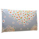 Fata de perna 50x70cm, Margarete pe fond Gri, Ariale, Bumbac