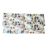 Lenjerie de Pat Catelusi 5D Ariale– Bumbac 100%, Imprimare Digitală, 4 Piese - imagine 6