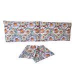 Lenjerie de Pat Margarete Pastelate 5D Ariale– Bumbac, Imprimare Digitală, 4 Piese - imagine 10